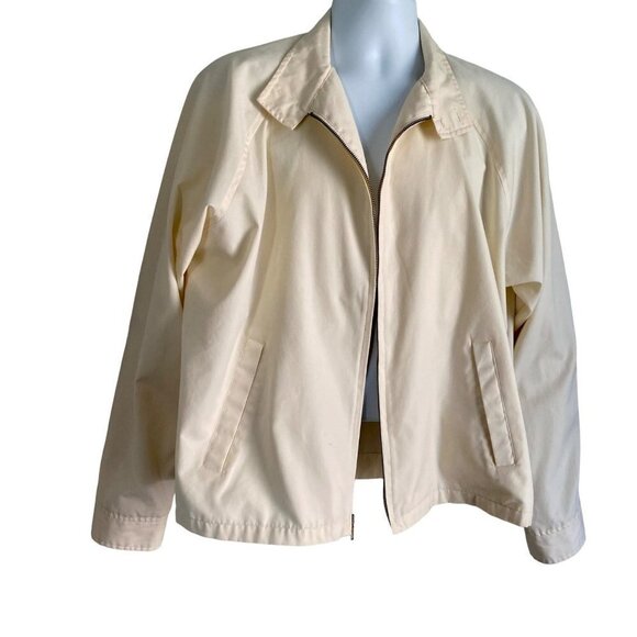 Midwest Traders Light Beige Full Zip Jacket Size XL - Picture 2 of 13